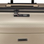 Koffer PP9 66 cm Prosecco Metallic, Farbe: metallic, Marke: Franky, EAN: 4250346094614, Abmessungen in cm: 46x66x27, Bild 9 von 10