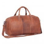 Reisetasche William Cognac, Farbe: cognac, Marke: The Chesterfield Brand, EAN: 8717505047745, Abmessungen in cm: 53x28x27, Bild 4 von 4