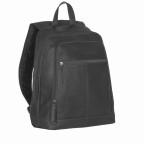 Rucksack James Laptopfach 14,0 Zoll Black, Farbe: schwarz, Marke: The Chesterfield Brand, EAN: 8719241018041, Abmessungen in cm: 30x39x14, Bild 1 von 4