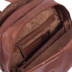 Rucksack Dex Laptopfach 15,4 Zoll Cognac, Farbe: cognac, Marke: The Chesterfield Brand, EAN: 8719241032429, Abmessungen in cm: 32x42x15, Bild 2 von 5