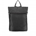 Rucksack Milano Schwarz, Farbe: schwarz, Marke: Hausfelder Manufaktur, EAN: 4251672756290, Abmessungen in cm: 27.5x39x12, Bild 1 von 7