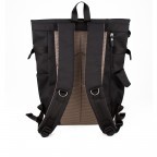 Rucksack Norikura Rolltop Black, Farbe: schwarz, Marke: Harvest Label, EAN: 4260594130132, Abmessungen in cm: 26x40x13, Bild 5 von 8