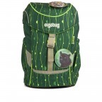 Kinderrucksack Mini Lumi Edition RambazamBär, Farbe: grün/oliv, Marke: Ergobag, EAN: 4057081077977, Abmessungen in cm: 22x30x14, Bild 1 von 8