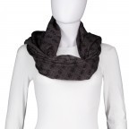 Schal Katya, Farbe: anthrazit, grau, braun, weiß, Marke: Guess, Abmessungen in cm: 85x180x0.2, Bild 2 von 2