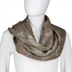 Stola Casual, Farbe: braun, beige, Marke: AIGNER, Abmessungen in cm: 80x180x0.1, Bild 4 von 4