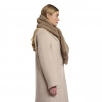 Schal Asho, Farbe: braun, beige, Marke: Rino & Pelle, Abmessungen in cm: 18.5x140x1.5, Bild 2 von 4
