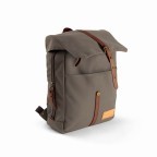 Rucksack Berlin Series Charlie 12h Moss Grey Brown, Farbe: grau, Marke: Property of ..., EAN: 8719322703408, Abmessungen in cm: 27x34x9, Bild 2 von 5