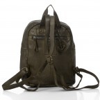 Rucksack Soft-Weaving Zola B3.6110 Olive Green, Farbe: grün/oliv, Marke: Harbour 2nd, EAN: 4046478035140, Abmessungen in cm: 30x26x9, Bild 6 von 6