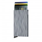Kartenetui Cardprotector Laser Zigzag Titanium, Farbe: grau, Marke: Secrid, EAN: 8718215286547, Abmessungen in cm: 6.3x10.2x0.8, Bild 3 von 4