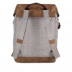 Rucksack Olli O12 Ice, Farbe: grau, Marke: Zwei, EAN: 4250257913882, Abmessungen in cm: 28x33x12, Bild 3 von 4