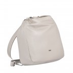 Rucksack Lia 9 380-009 Chinchilla, Farbe: grau, Marke: Bree, EAN: 4038671020559, Abmessungen in cm: 28x26x9, Bild 7 von 8