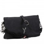 Clutch Romy Black, Farbe: schwarz, Marke: Suri Frey, EAN: 4056185094811, Abmessungen in cm: 25x15x2.5, Bild 2 von 4