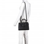 Handtasche Kira Black, Farbe: schwarz, Marke: AIGNER, EAN: 4055539226168, Abmessungen in cm: 27x20x13, Bild 2 von 4