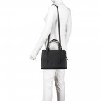 Handtasche Lana 133-718 Black, Farbe: schwarz, Marke: AIGNER, EAN: 4055539226373, Abmessungen in cm: 28x21x13, Bild 3 von 5