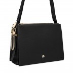 Umhängetasche Lana 135-355 Black, Farbe: schwarz, Marke: AIGNER, EAN: 4055539227059, Abmessungen in cm: 24x18x9, Bild 2 von 6