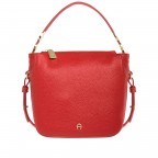 Umhängetasche Roma S 132-016 Signal Red, Farbe: rot/weinrot, Marke: AIGNER, EAN: 4055539243608, Abmessungen in cm: 20.5x21x7, Bild 1 von 5