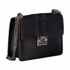 Umhängetasche Roros Black Silver, Farbe: schwarz, Marke: Seidenfelt, EAN: 4262455840600, Abmessungen in cm: 21x16.5x6.5, Bild 2 von 5