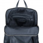 Rucksack / Umhängetasche Dollaro Dunkelblau, Farbe: blau/petrol, Marke: Hausfelder Manufaktur, EAN: 4065646002890, Abmessungen in cm: 29x38x11, Bild 7 von 7