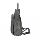 Rucksack / Umhängetasche Dollaro Dunkelgrau, Farbe: grau, Marke: Hausfelder Manufaktur, EAN: 4065646002913, Abmessungen in cm: 29x38x11, Bild 3 von 6