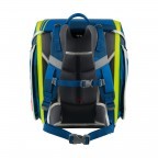 Schulranzen Genius Set 4-teilig Polizei, Farbe: blau/petrol, Marke: Scout, EAN: 4007953418193, Abmessungen in cm: 31x29x22, Bild 4 von 10
