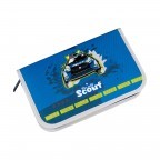 Schulranzen Genius Set 4-teilig Polizei, Farbe: blau/petrol, Marke: Scout, EAN: 4007953418193, Abmessungen in cm: 31x29x22, Bild 7 von 10