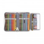 Schulranzen Genius Set 4-teilig Space, Farbe: schwarz, Marke: Scout, EAN: 4007953418223, Abmessungen in cm: 31x29x22, Bild 7 von 9
