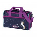 Schulranzen Genius Set 4-teilig Einhorn, Farbe: blau/petrol, Marke: Scout, EAN: 4007953418247, Abmessungen in cm: 31x29x22, Bild 9 von 10