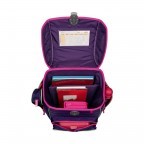 Schulranzen Genius Set 4-teilig Flower Princess, Farbe: flieder/lila, Marke: Scout, EAN: 4007953419572, Abmessungen in cm: 31x29x22, Bild 6 von 10