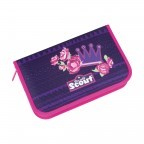 Schulranzen Genius Set 4-teilig Flower Princess, Farbe: flieder/lila, Marke: Scout, EAN: 4007953419572, Abmessungen in cm: 31x29x22, Bild 7 von 10