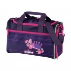 Schulranzen Genius Set 4-teilig Flower Princess, Farbe: flieder/lila, Marke: Scout, EAN: 4007953419572, Abmessungen in cm: 31x29x22, Bild 9 von 10