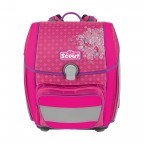 Schulranzen Genius Set 4-teilig Schmetterling, Farbe: rosa/pink, Marke: Scout, EAN: 4007953418261, Abmessungen in cm: 31x29x22, Bild 2 von 10