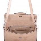 Schultertasche Suede Natural, Farbe: cognac, Marke: Abro, EAN: 4061724056823, Abmessungen in cm: 21x16x5, Bild 5 von 6