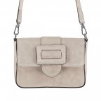 Schultertasche Suede Light Grey, Farbe: grau, Marke: Abro, EAN: 4061724056748, Abmessungen in cm: 21x16x5, Bild 1 von 6