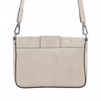 Schultertasche Suede Light Grey, Farbe: grau, Marke: Abro, EAN: 4061724056748, Abmessungen in cm: 21x16x5, Bild 3 von 6