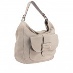 Tasche Suede Light Grey, Farbe: grau, Marke: Abro, EAN: 4061724053259, Abmessungen in cm: 32x32x10, Bild 2 von 8