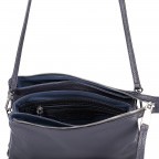 Schultertasche Adria Black Nickel, Farbe: schwarz, Marke: Abro, EAN: 4061724059565, Abmessungen in cm: 25x18x5, Bild 4 von 5