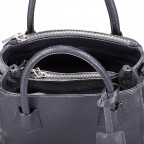 Handtasche Adria Black Nickel, Farbe: schwarz, Marke: Abro, EAN: 4061724066235, Abmessungen in cm: 22x21x11, Bild 4 von 6