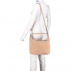 Tasche Suede Light Grey, Farbe: grau, Marke: Abro, EAN: 4061724032223, Abmessungen in cm: 30x29x12, Bild 3 von 5