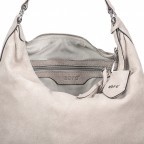 Tasche Suede Light Grey, Farbe: grau, Marke: Abro, EAN: 4061724032223, Abmessungen in cm: 30x29x12, Bild 4 von 5