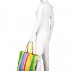 Shopper Stripe Multicolor Yellow, Farbe: bunt, Marke: Abro, EAN: 4061724038089, Abmessungen in cm: 32.5x38x13, Bild 6 von 6