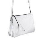 Schultertasche Nappa White Whitegold, Farbe: weiß, Marke: Abro, EAN: 4061724031806, Abmessungen in cm: 25x18x5, Bild 2 von 6