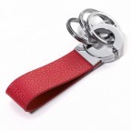Schlüsselanhänger Key Click Rot, Farbe: rot/weinrot, Marke: Troika, Abmessungen in cm: 3.1x10.1x0.8, Bild 1 von 2
