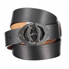 Gürtel 125-502 Bundweite 100 CM Black, Farbe: schwarz, Marke: AIGNER, Bild 1 von 2