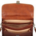 Aktentasche Cognac, Farbe: cognac, Marke: Hausfelder Manufaktur, EAN: 4065646000360, Abmessungen in cm: 41x30x8, Bild 7 von 8