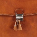 Aktentasche Braun, Farbe: braun, Marke: Hausfelder Manufaktur, EAN: 4065646000377, Abmessungen in cm: 40x30x8, Bild 9 von 9