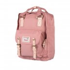 Rucksack Macaroon Volumen 16 Liter Rose, Farbe: rosa/pink, Marke: Doughnut, EAN: 4897065900828, Abmessungen in cm: 28x38x11, Bild 2 von 7