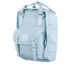 Rucksack Macaroon Pastell Series Volumen 16 Liter Blue Lotus, Farbe: blau/petrol, Marke: Doughnut, EAN: 4897065909692, Abmessungen in cm: 28x38x11, Bild 2 von 8