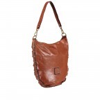 Beuteltasche Leder Cognac, Farbe: cognac, Marke: Campomaggi, EAN: 8054302199346, Abmessungen in cm: 32x32x4.5, Bild 3 von 8