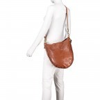 Beuteltasche Leder Cognac, Farbe: cognac, Marke: Campomaggi, EAN: 8054302199346, Abmessungen in cm: 32x32x4.5, Bild 7 von 8