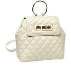 Rucksack Beige, Farbe: beige, Marke: Love Moschino, EAN: 8032698604149, Abmessungen in cm: 25x25x9.5, Bild 1 von 2